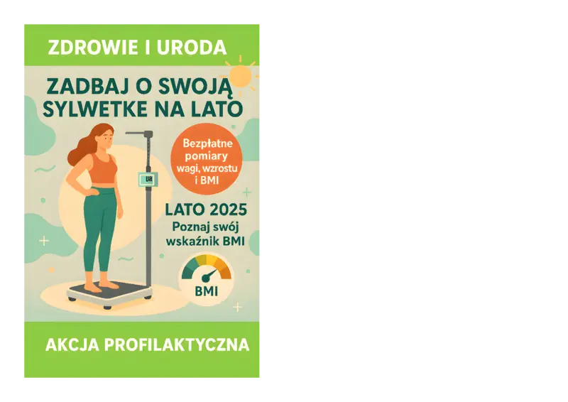 ZADBAJ O SWOJĄ SYLWETKĘ NA LATO! Mobilna waga odwiedzi Twoją miejscowość!