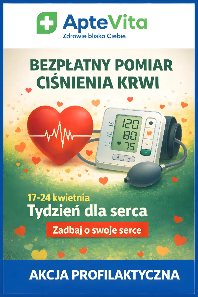 Bezpłatny pomiar ciśnienia w ApteVita